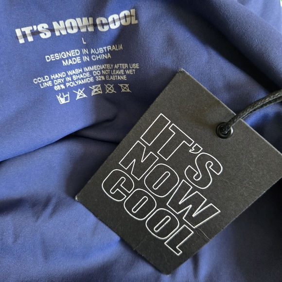 New It's Now Cool x Free People The Contour High Waist Blue Swim Bikini Bottoms - Picture 6 of 8